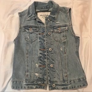 Abercrombie Denim Vest
